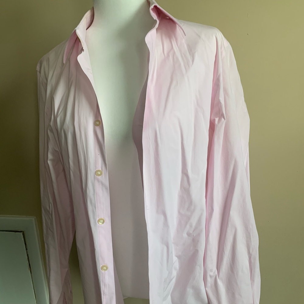 Express Pink Button Down - image 1